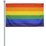 Traditional Pride Flag (Large) 5'x3' by OUTBOUND