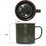 Vintage 8cm Mug with Dark Enamel by OUTBOUND 
