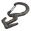 Figure 9 Carabiner Large - Black with Rope by NITE IZE
