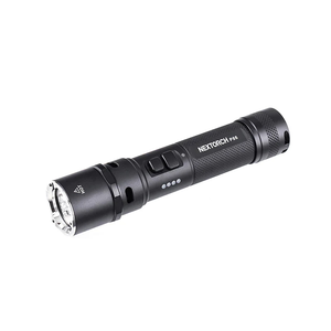 Nxp86 P-Series Rechargeable Torch with 120Db Electronic Whistle by NEXTORCH
