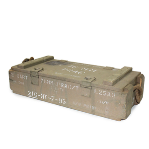 F1 - 76mm Mortor Practice L25A3 Box  - MILITARY SURPLUS - OLIVE