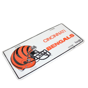Vintage 1980's "Cincinnati Bengals" Number Plate