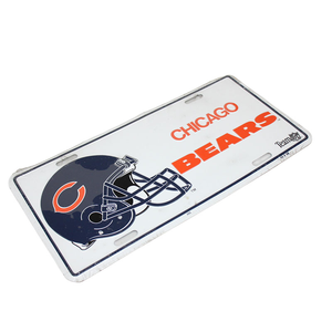 Vintage 1980's "Chicago Bears" Number Plate