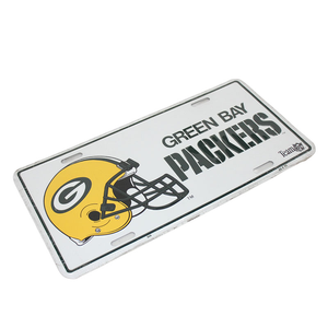 Vintage 1980's "Green Bay Packers" Number Plate