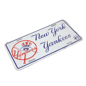 Vintage 1980's "New York Yankies" Number Plate