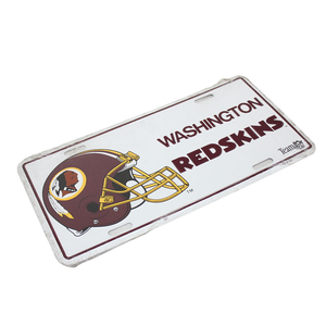 Vintage 1980's "Washington Red Skins" Number Plate