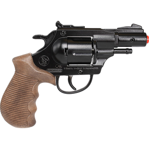 Diecast Smith & Wesson K Frame Snub Black by GONHER