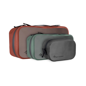 Hydraulic Packing Cube Set 3 Piece Set Multi - Colour (XS, S, M) by SEA TO SUMMIT