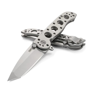 M16-02SS Silver Tanto by C.R.K.T.