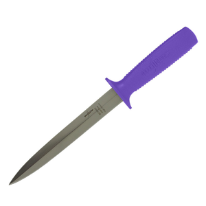 8" Pig Sticking Dagger Purple Handle With Sheath by SICUT