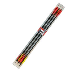 30" Black Carbon Field Arrow pack of 6 by REDZONE
