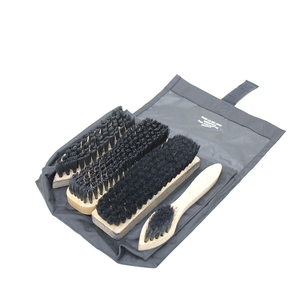 German Army 4 Brush Shoe Cleaning Kit  - MILITARY SURPLUS