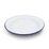 24cm Enamel Soup Plate White by OUTBOUND