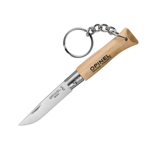 No4 Keyring Beechwood Handle by OPINEL No4 Keyring Beechwood Handle by OPINEL