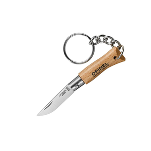 No2 Keyring Beechwood Handle by OPINEL No2 Keyring Beechwood Handle by OPINEL