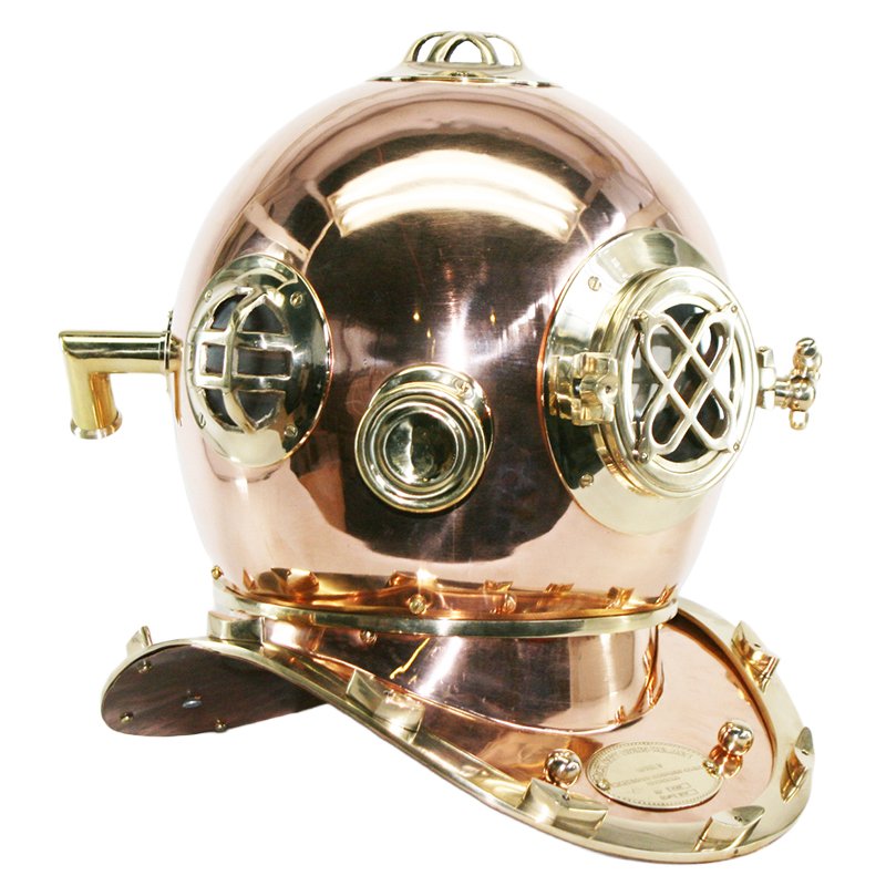 U.S. Navy Diving Helmet by COMMANDO - REPLICA NEW : Wide Range of