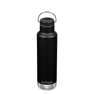 20oz Insulated Classic (with Loop Cap) Black by KLEAN KANTEEN