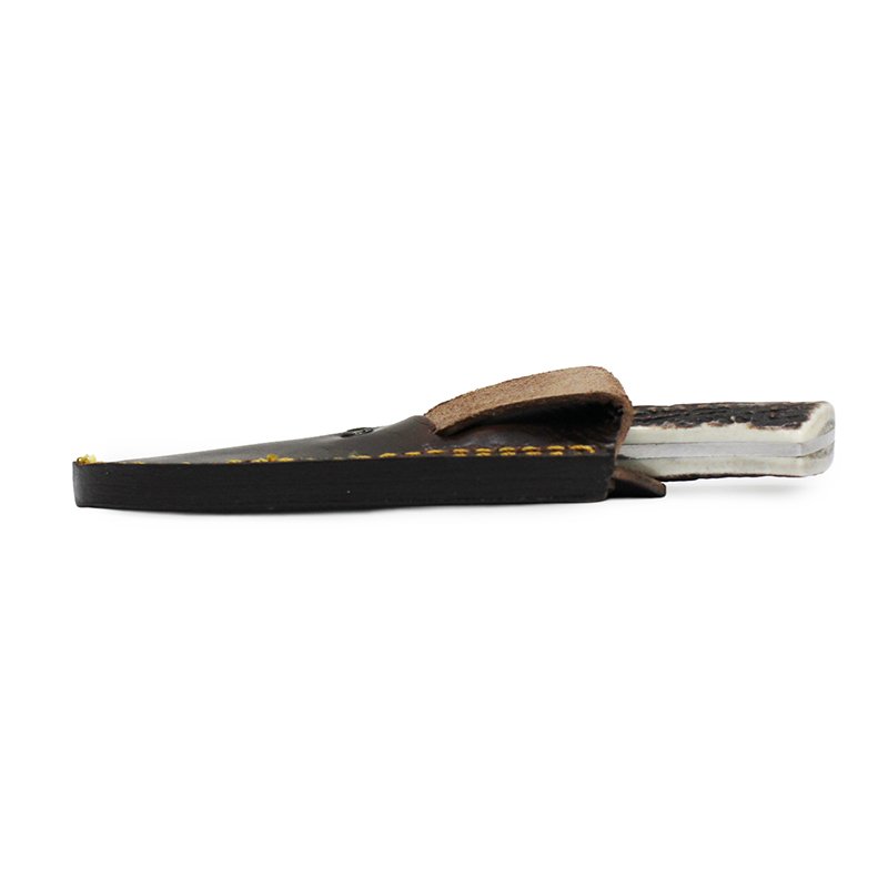 Colibri COL-7DAM - Damascus Blade Stag Handle Hunter by MUELA