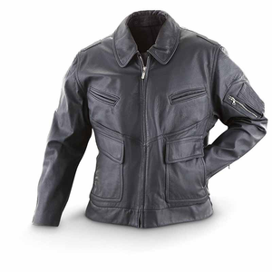 German Police Women's Leather Jacket - SURPLUS