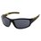 Pete Wrap Sunglasses in Black Smoke by BLACK ICE