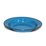 1 Dozen Classic 24cm Enamel Soup Plate in Blue by OUTBOUND