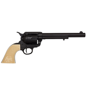 Peacemaker 7.5" USA 1873 black with ivory grips 35cm by DENIX