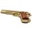 Colt Govermnent M1911A1 Gold with Wood Grips 24cm by DENIX