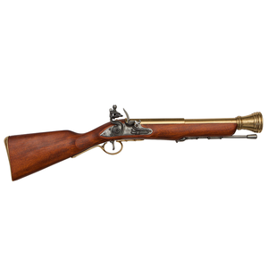 PIRATE BLUNDERBUSS 18thC in Brass - 74 cm by DENIX