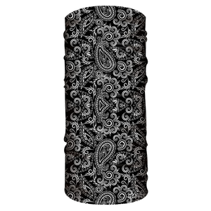UPF50+ -Classic Black Paisley by HEADSKINZ