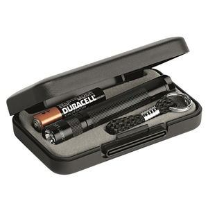 MAGLITE Black Solitaire LED in a Gift Box 