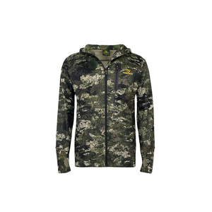 Men's Scoria Full Zip Hoodie in Kakariki by HUNTECH