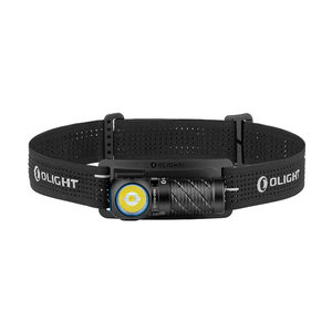 Perun 3 Mini 1250lm Rechargeable Head Torch with White and Red Light by OLIGHT