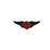 Classic Small Harley Logo with Black Wings Patch by HARLEY-DAVIDSON