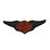 Classic Small Harley Logo with Black Wings Patch by HARLEY-DAVIDSON