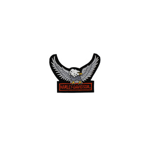 Classic Silver Eagle & Bar Patch by HARLEY-DAVIDSON 