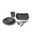 Camp Dinnerware Set w/ Mesh Sack [6 Piece] Grey by SEA TO SUMMIT