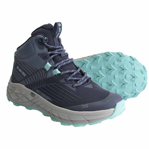 Geo Fuse Women's Mid Cut Waterproof Boot in Blue by HI-TEC