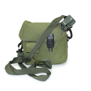 2Qrt Olive Square Canteen With Cover by COMMANDO