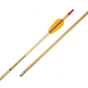 Box of 100 30" Wooden Target Arrow by EK ARCHERY