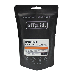 Ranchers Chilli Con Carne Heat & Eat Meal by OFFGRID