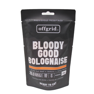 Bloody Good Bolognaise Heat & Eat Meal by OFFGRID