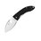 Lil' Lum Chinese Folder G-10 Black Plain Blade by SPYDERCO