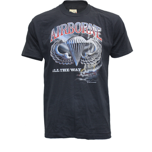 OLD SKOOL T-Shirt Airborne "All the Way" - Original New Old Stock