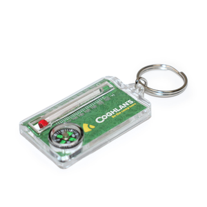 Zipper Pull Thermometer & Compass by COGHLANS