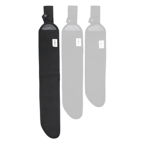 22" Bush Machete Sheath Black Canvas by SICUT