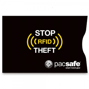 RFID sleeve 25 - 2 Pack Black by PACSAFE
