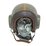 Cold War Era East German Flight Helmet - Oltn. Schmidt