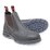 USBOK Safety Bobcat Claret Oil Kip Slip-on Boot (Steel Toe) by REDBACK