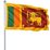 Flag Of Sri Lanka (Large) 5'x3' by OUTBOUND