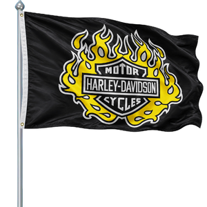 Harley Flag (Large) 5'x3' by OUTBOUND